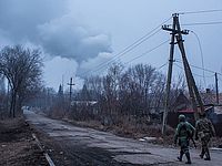 В результате обстрела поселка под Мариуполем погиб местный житель