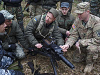 Американские военспецы в Яворове: начинается обучение Национальной гвардии Украины