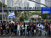 Демонстрация выходцев из Эфиопии: возобновлено движение по шоссе Аялон