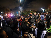 Полиция применила против демонстрантов в Тель-Авиве слезоточивый газ