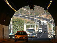 В ночь на 6 мая будет закрыта система туннелей под горой Кармель