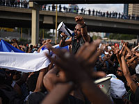 Активисты протестного движения 