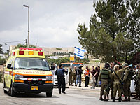 Подозрение на автомобильный теракт в Гуш Эционе, ранены три человека