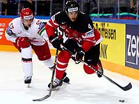 Чемпионат мира: канадцы забросили девять шайб в ворота белорусов 