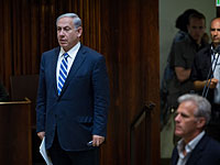 Биньямин Нетаниягу прибыл в Кнессет 