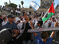 Марш с флагами в Иерусалиме: столкновения между арабами и евреями