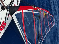 В Эйлатском заливе виндсерфер врезался в яхту