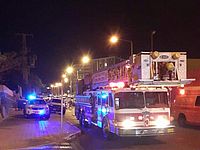 Взрыв и пожар в Эйлате, один человек погиб