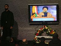 Хасан Насралла из своего бункера: 