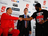 Взвешивание в Нью-Йорке: Владимир Кличко на 6,7 кг тяжелее претендента