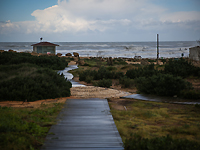 После шарава: гроза в округе А-Шарон и дожди в нескольких городах