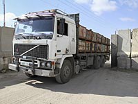 Израиль впустил в Газу 660 грузовиков, в том числе, со стройматериалами