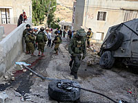 Джип ЦАХАЛа перевернулся и задавил около Рамаллы араба, бросавшего бутылки с