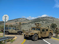 Территория на северо-западе Голанских высот объявлена закрытой военной зоной