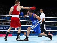 Европейские игры: боксер Игорь Лазарев проиграл в первом бою