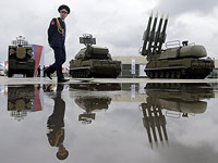 На выставке 