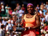 Победительницей Открытого чемпионата Франции стала Серена Уильямс