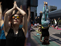 Первый международный День йоги: грация и пластика