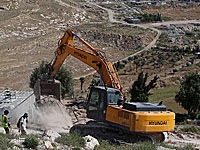 Гражданская администрация разрушила два строения в округе Биньямин