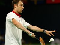 Европейские игры. Бадминтон: Миша Зильберман одержал третью победу подряд