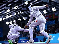 Европейские игры: израильский шпажист вышел в следующий этап