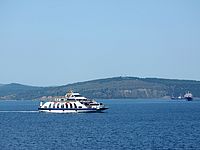 В Дарданеллах столкнулись круизный лайнер и танкер