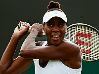 Уимблдон: сестры Уильямс вышли в третий круг. Винус обошла по количеству победи Штеффи Граф