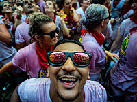 Чупиназо 2015: Памплона приветствует участников 