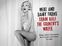 Памела Андерсон в рекламной кампании PETA   