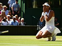 Первой финалисткой Уимблдона стала Гарбинье Мугуруса