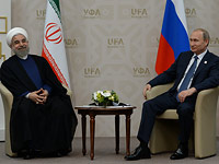 Президент Ирана Хасан Роухани и президент России Владимир Путин