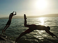 Минздрав открыл пляжи Дугит-13 и Дугит-15 на побережье Кинерета