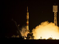 Старт ракеты-носителя 