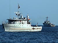 Египетская армия обстреляла судно с боевиками  
