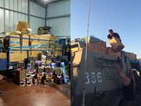 В арабской деревне Бартаа конфискованы контрабандные петарды и фейерверки