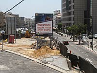 В Тель-Авиве началось строительство трамвая, Гуш-Дан ожидают гигантские пробки