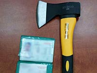 На шоссе №5 задержан палестинский араб с топором