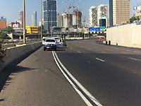 Из-за подозрительного автомобиля перекрыто шоссе Аялон в районе развязки Шалом