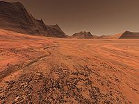 Американские ученые обнаружили на Марсе следы пригодного для жизни водного озера