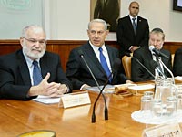 Яаков Амидрор на заседании правительства 