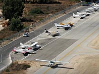 С 31 августа аэродром Герцлии будет закрыт для полетов