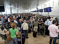 Рекорд аэропорта Бен-Гурион: 80 тысяч пассажиров за сутки, 2 миллиона за месяц