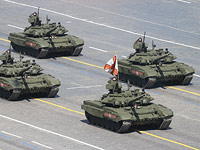 Американские чиновники: около Латакии замечены семь российских танков Т-90