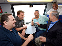 На юге Израиля введена в действие новая железнодорожная ветка