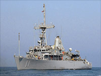 Противоминный корабль USS Gladiator