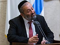 Арье Дери временно отозвал запрет на железнодорожные работы по субботам