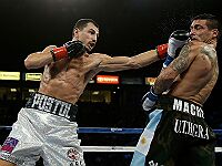 Бокс: украинец Виктор Постол стал чемпионом мира, нокаутировав Лукаса Матиссе