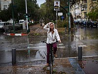 Осенняя буря в Израиле. Фоторепортаж