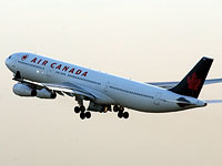 Самолет Air Canada, летевший в Израиль, посажен на Кипре после попадания молнии