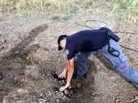 На территории Израиля обнаружена ракета, выпущенная из Газы
